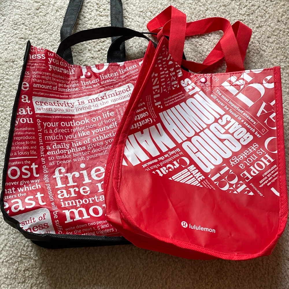 Lululemon bags